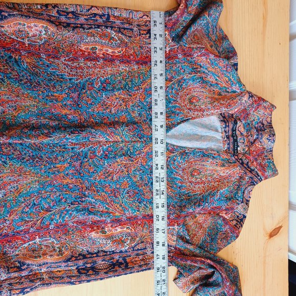 Zara Basic Boho Colours long top (3142) - Picture 8 of 9